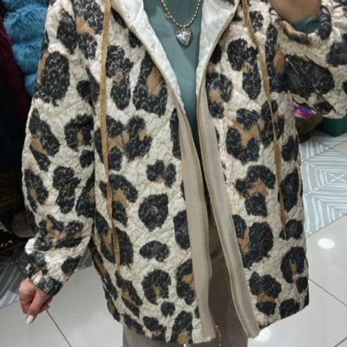 İnce Kapitone Sim Leopar Parga