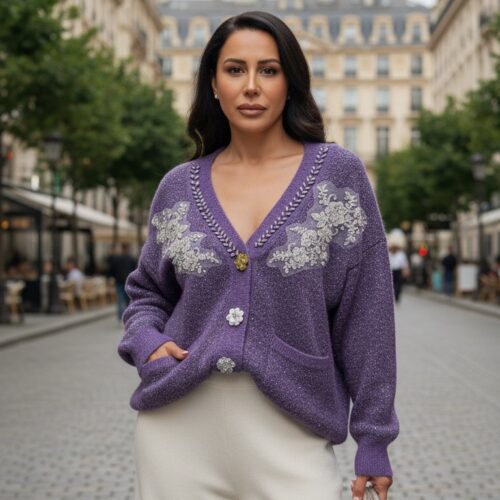 Mor Taş Taşarım İthal Hırka