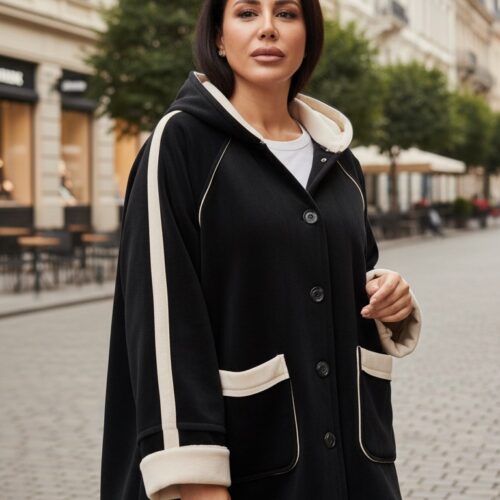 Oversize Siyah Scubo Kaban