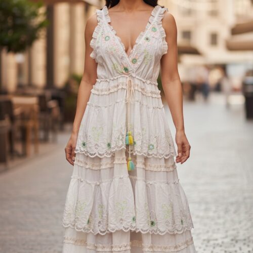 Standart Beden Tasarım İthal Elbise