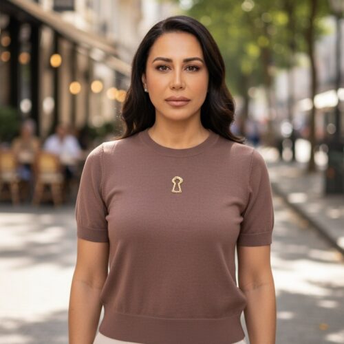 Merserize Kısa Kol Bluz